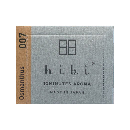 【メール便不可】hibi  Osmanthus 007 金木犀 ラージボックス30本入り(専用マット付)