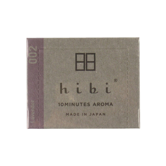 hibi Lavender 002 ラベンダー ラージボックス30本入り(専用マット付)