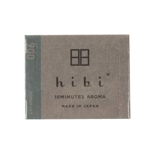 hibi Citronella 006 シトロネラ ラージボックス30本入り(専用マット付)