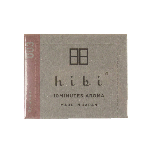 hibi Geranium 003 ゼラニウム ラージボックス30本入り(専用マット付)