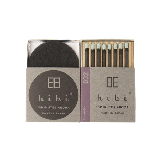 hibi Lavender 002 ラベンダー レギュラーボックス8本入り(専用マット付)