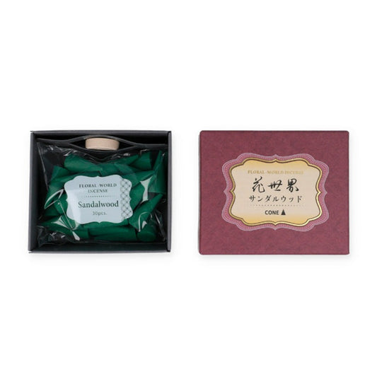 花世界 サンダルウッド コーン 30粒入り