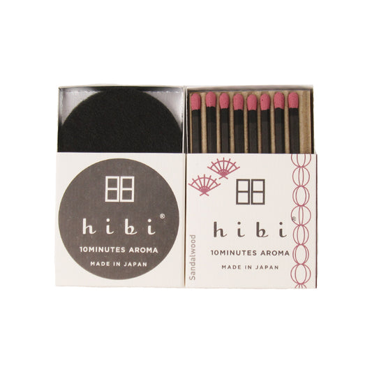 hibi Sandalwood 白檀 レギュラーボックス8本入り(専用マット付)