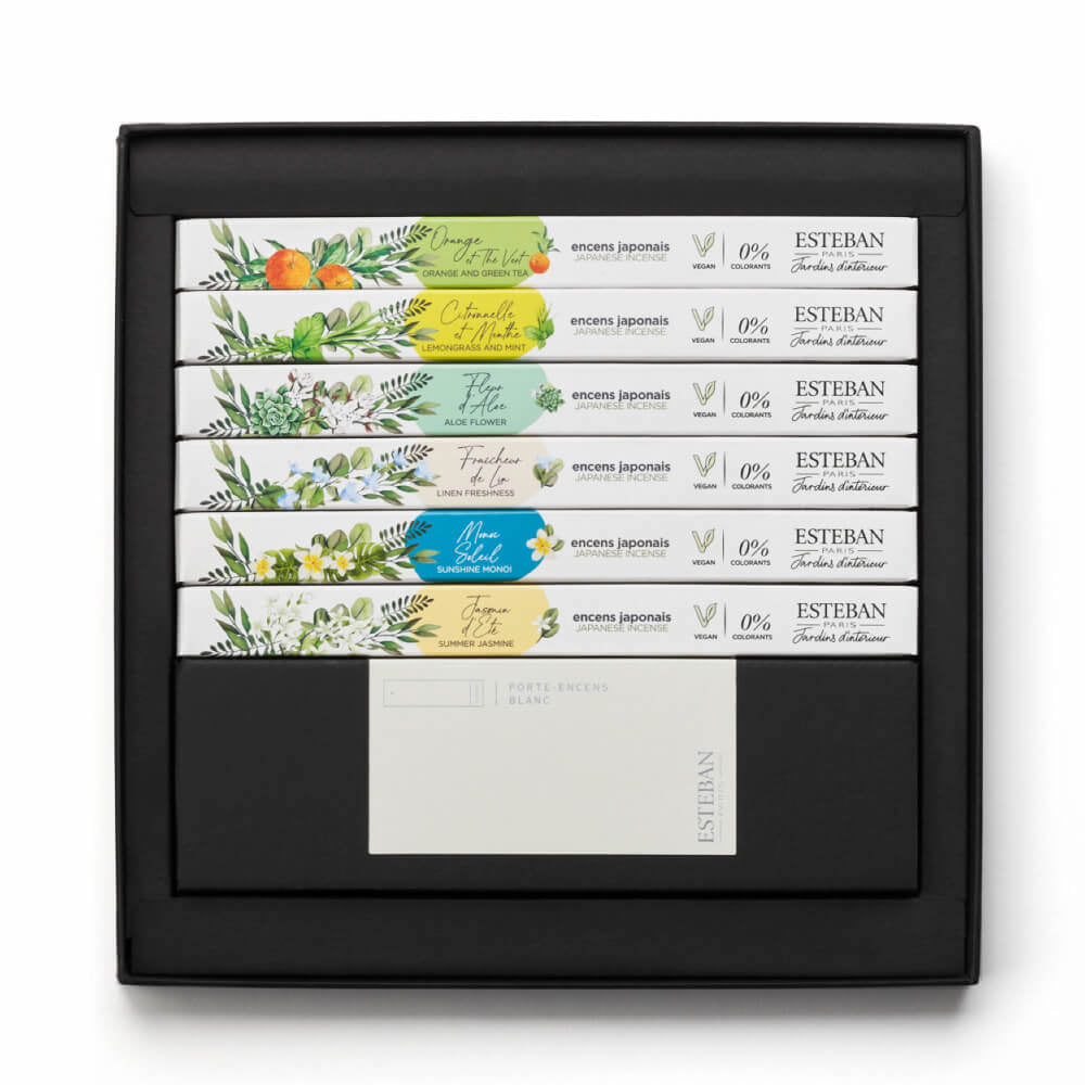 オレンジ&グリーンティー、レモングラス&ミント、アロエフラワー、フレシュールリネン、モノイソレイユ、サマージャスミン