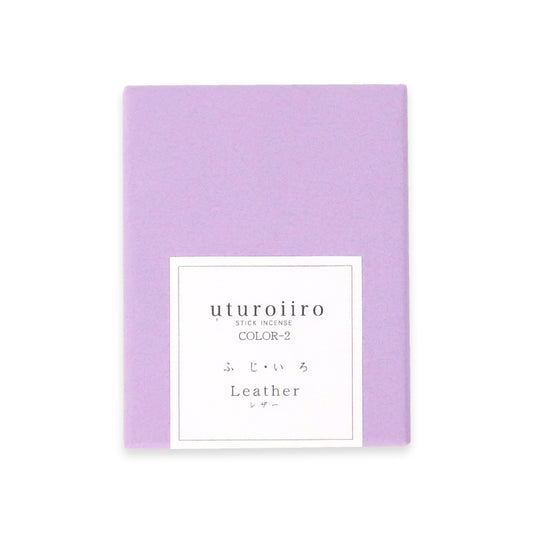 uturoiiro(うつろいいろ)COLOR-2 ふじ・いろ Leather(レザー)スティック40本入り