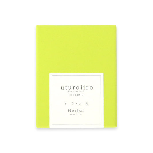 uturoiiro(うつろいいろ)COLOR-2 くさ・いろ Herbal(ハーバル)スティック40本入り