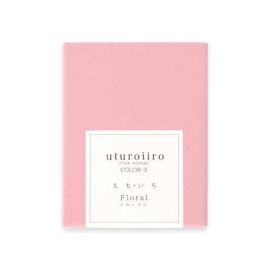 uturoiiro(うつろいいろ)COLOR-3 もも・いろ Floral(フローラル)スティック40本入り