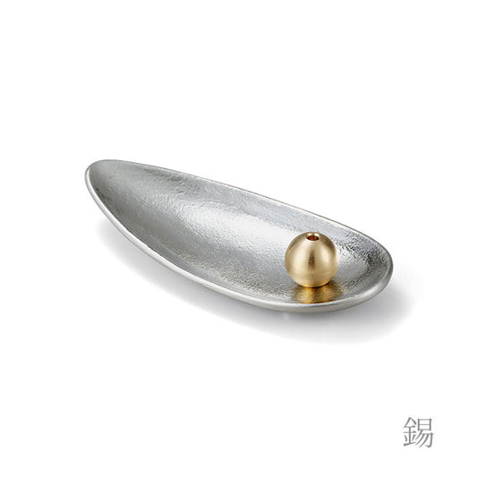 香の器セット 笹 錫