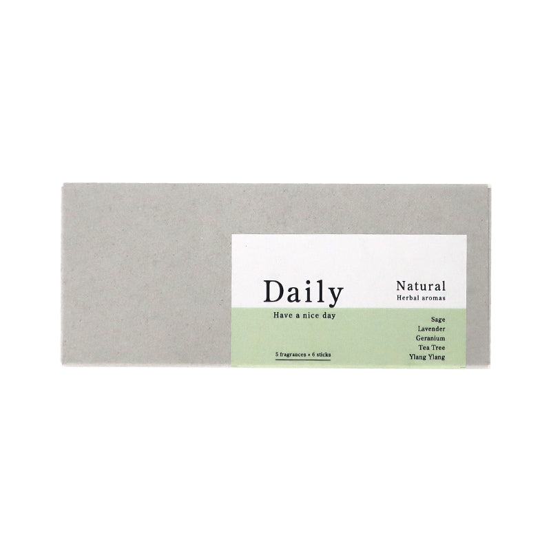 Daily INCENSE（デイリー インセンス）5種アソート＜Natural