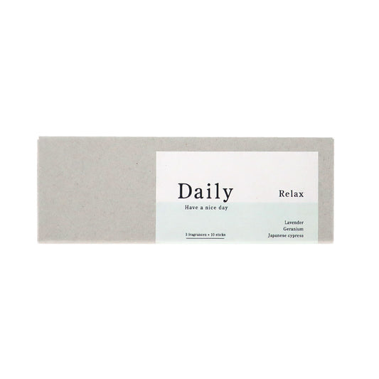 Daily INCENSE(デイリー インセンス)3種アソート<Relax>