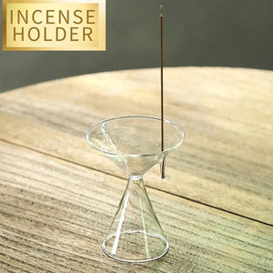 メール便不可】グラス型 ガラス香立 – お香セレクトショップkuyu