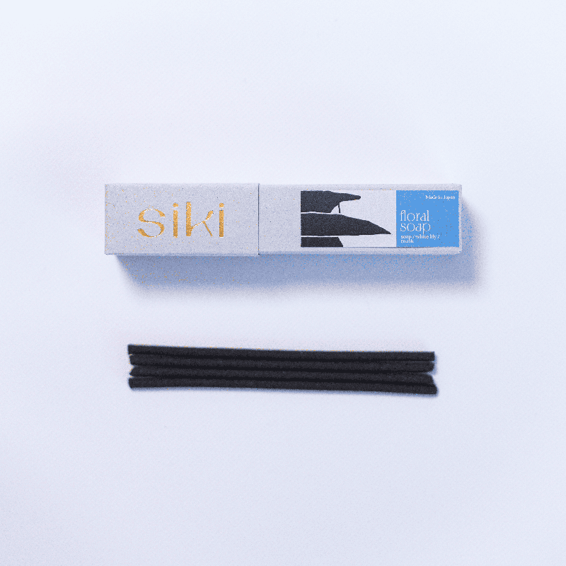 【siki】fragrance incense -floral soap(フローラルソープ)-　15sticks