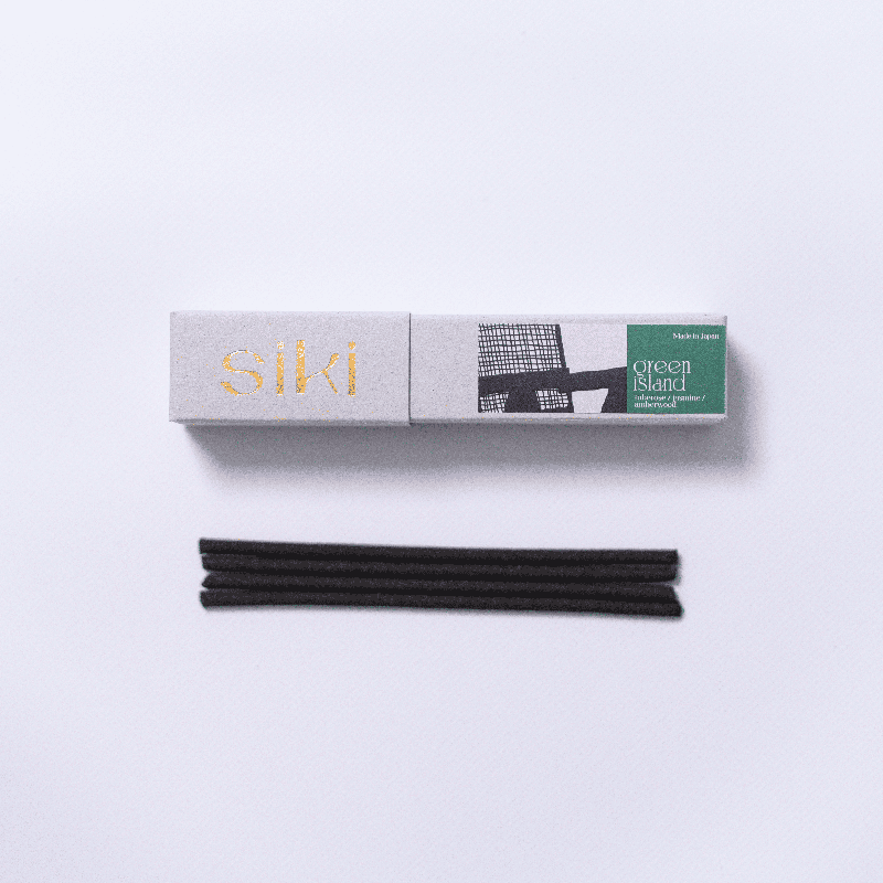 【siki】fragrance incense -green island(グリーンアイランド)-　15sticks