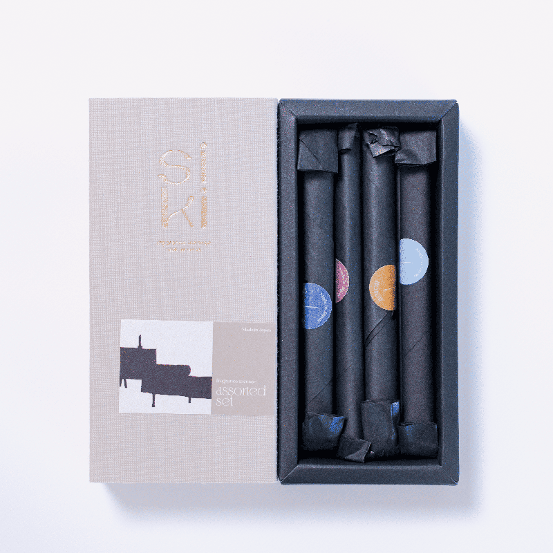 【siki】fragrance incense -assorted set(アソートセット)- 40sticks