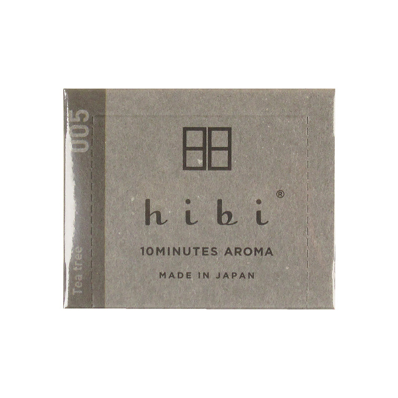 hibi Tea tree 005 ティートゥリー ラージボックス30本入り（専用マット付）