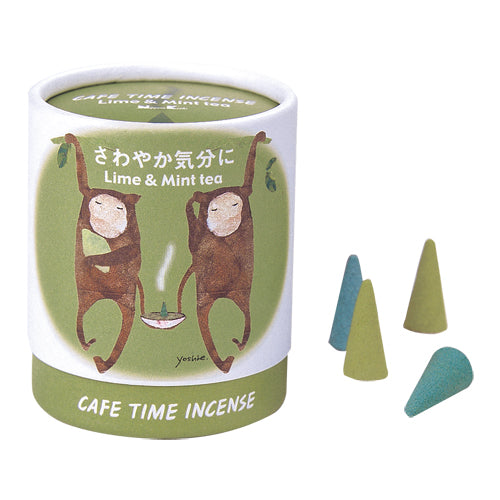 カフェタイム インセンス -CAFE TIME INCENSE- さわやか気分に コーン型5個×2種